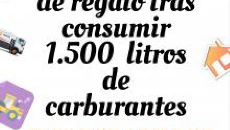 Consigue 20 euros de regalo tras consumir 1500 litros de carburantes